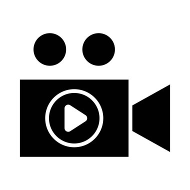 Kişisel ve Ticari Kullanım İçin Kayıt Vektörü Glyph Simgesi