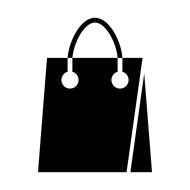 Kişisel ve ticari kullanım için Alışveriş Vektörü Glyph Simgesi