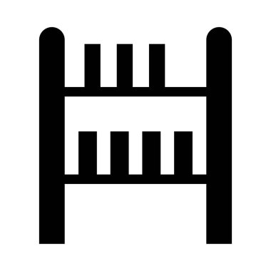 Kişisel ve ticari kullanım için raf vektörü kabartma simgesi