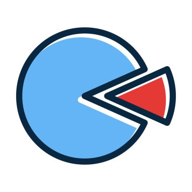 Kişisel ve Ticari Kullanım İçin Koyu Renk Simgelerini Doldurulmuş Grafiksel Vektör Çizgisi