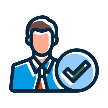 Kişisel ve ticari kullanım için Koyu Renk Simgelerini Doldurulmuş Vektör Kalın Satırı İşe Al