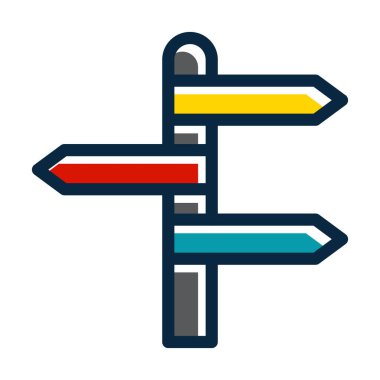 Kişisel ve Ticari Kullanım İçin Koyu Renk Simgeleri Doldurulmuş İmza Kalın Çizgisi