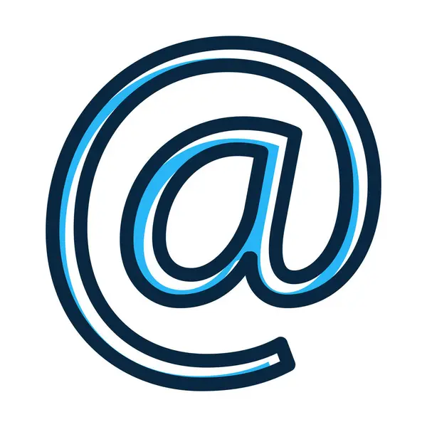 Kişisel ve ticari kullanım için Koyu Renk Simgeleri Doldurulmuş İşaret Vektörü Kalın Çizgisi 'nde