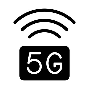 Kişisel ve Ticari Kullanım için 5G Vektör Simgesi