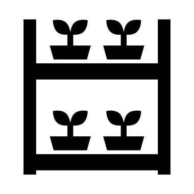 Kişisel ve ticari kullanım için Dikey Tarım Vektörü Kabartma Simgesi