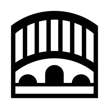 Kişisel ve ticari kullanım için Köprü Vektörü Kabartma Simgesi