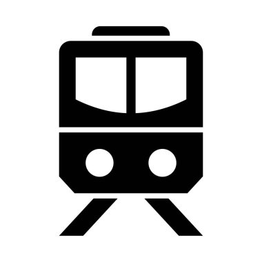 Kişisel ve ticari kullanım için Tren Vektörü Kabartma Simgesi
