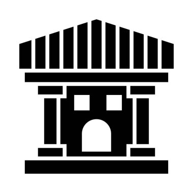 Kişisel ve ticari kullanım için Müze Vektörü Kabartma Simgesi