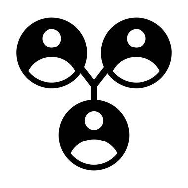 Kişisel ve Ticari Kullanım İçin Toplum Vektörü Kabartma Simgesi