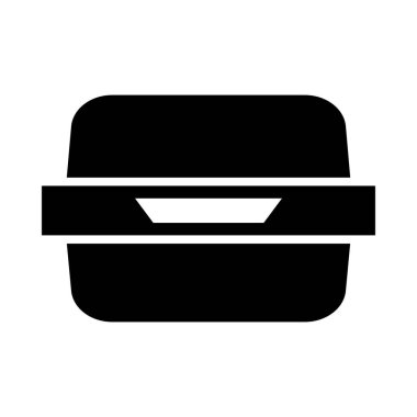 Kişisel ve Ticari Kullanım İçin Öğlen Çantası Vektör Simgesi Simgesi