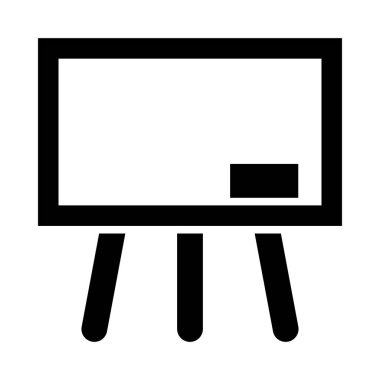 Kişisel ve Ticari Kullanım İçin Tebeşir Tahtası Vektör Kabartma Simgesi