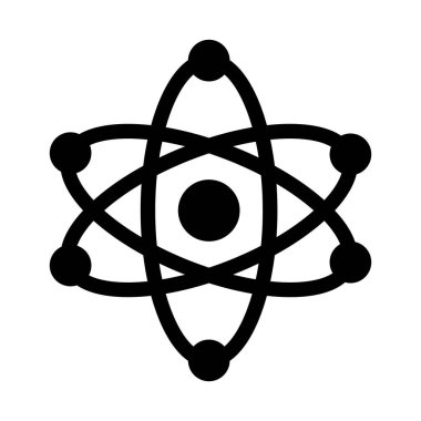 Kişisel ve ticari kullanım için Fizik Vektörü Kabartma Simgesi