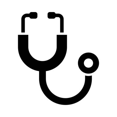 Kişisel ve Ticari Kullanım İçin Stethoscope Vektör Kabartma Simgesi