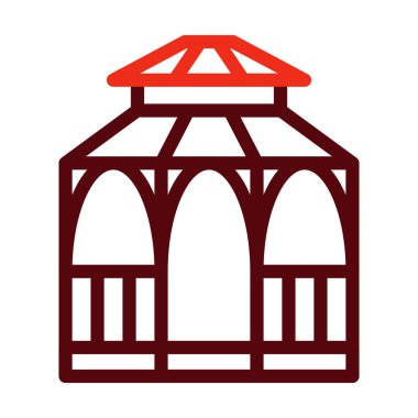 Kişisel ve Ticari Kullanım İçin İki Renk Simgesi Kalın ÇizgisiName