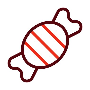 Kişisel ve ticari kullanım için Tatlı Vektör Kalın Çizgisi İki Renk Simgesi