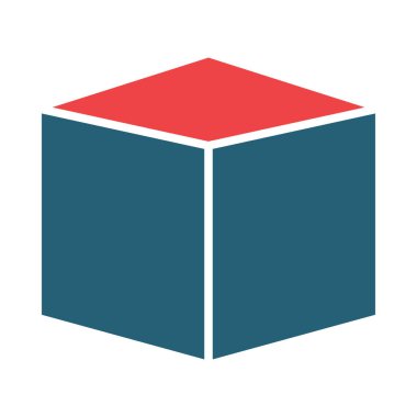 Box Vector Glyph Two Color Icon For Personal And Commercial Use