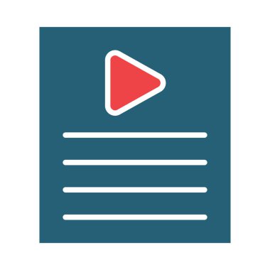 Kişisel ve ticari kullanım için Betik Vektörü Sembolü İki Renk Simgesi