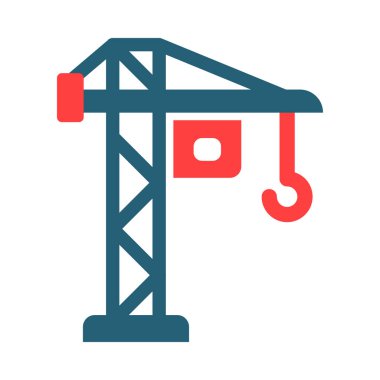 Kişisel ve ticari kullanım için Turna Vektörü Sembolü İki Renk Simgesi