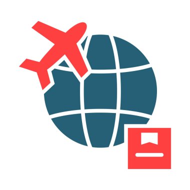 Delivery Vector Glyph Two Color Icon For Personal And Commercial Use