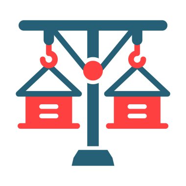 Kişisel ve ticari kullanım için iki renk simgesini dengele