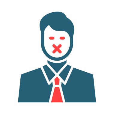 Kişisel ve Ticari Kullanım İçin Ücretsiz Diyalog Vektörü İki Renk Simgesi