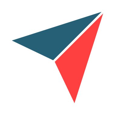 Kişisel ve Ticari Kullanım İçin Seyrüsefer Vektörü Sembolü İki Renk Simgesi