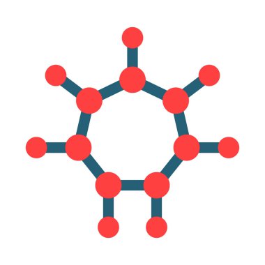 Hücre Farmakolojisi Vektör Sembolü Kişisel ve Ticari Kullanım İçin İki Renk Simgesi