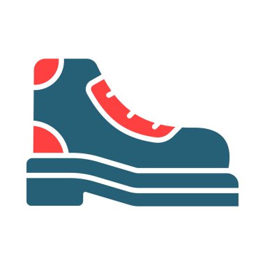 Kişisel ve ticari kullanım için Bot Vektörü Sembolü İki Renk Simgesi