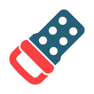 Kişisel ve ticari kullanım için Flash Saklayıcı Vektör Sembolü İki Renk Simgesi