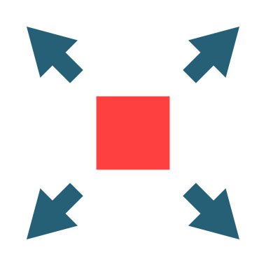 Kişisel ve ticari kullanım için Vektör Kabartma İki Renk Simgesini Yeniden Boyutlandır