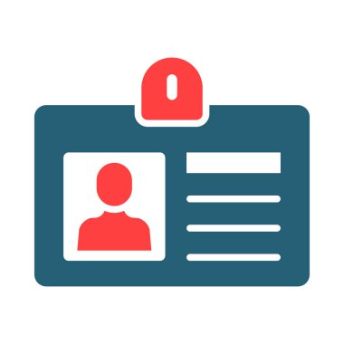 Kişisel ve ticari kullanım için Turist Geçiş Vektörü Kabartması İki Renk Simgesi