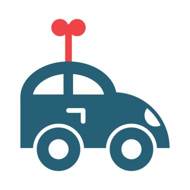 Oyuncaklar Vektör Sembolü Kişisel ve Ticari Kullanım İçin İki Renk Simgesi