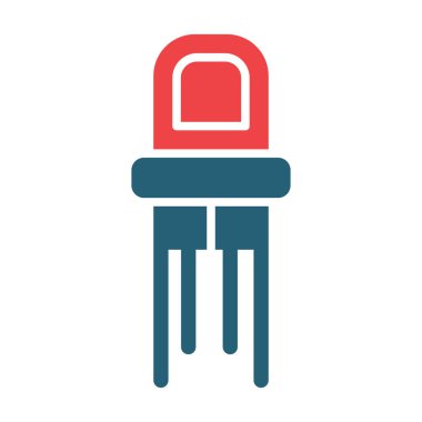 Bebek Sandalyesi Vektör Sembolü Kişisel ve Ticari Kullanım İçin İki Renk Simgesi