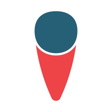 Kişisel ve ticari kullanım için köpek vektörü sembolü iki renk simgesi