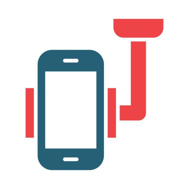 Kişisel ve ticari kullanım için Holder Vektör Sembolü İki Renk Simgesi