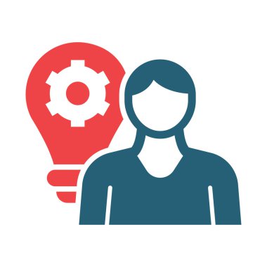 Kişisel ve Ticari Kullanım İçin Planlama Yetenekleri Vektör Sembolü İki Renk Simgesi