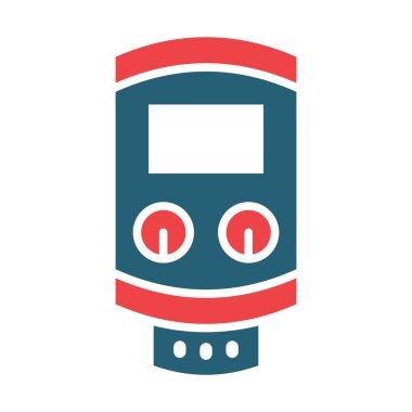 Kişisel ve ticari kullanım için Tanksız Su Kaloriferi Vektör Sembolü İki Renk Simgesi