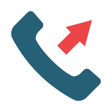 Giden Arama Vektörü Glyph Kişisel ve Ticari Kullanım İçin İki Renk Simgesi