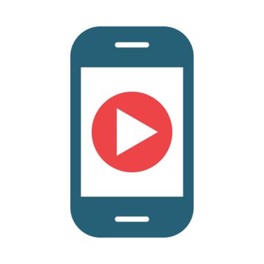 Kişisel ve ticari kullanım için İçerik Prodüksiyon Vektörü Glyph İki Renk Simgesi