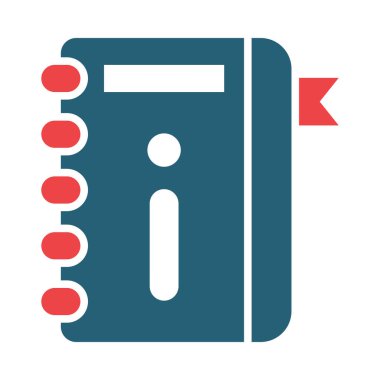 Kişisel ve Ticari Kullanım İçin Önemli Konular Vektör Sembolü İki Renk Simgesi