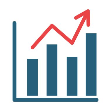 Kişisel ve ticari kullanım için Grafik Vektörü Sembolü İki Renk Simgesi