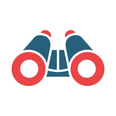 Kişisel ve Ticari Kullanım İçin İki Renk Simgesi Dürbünü