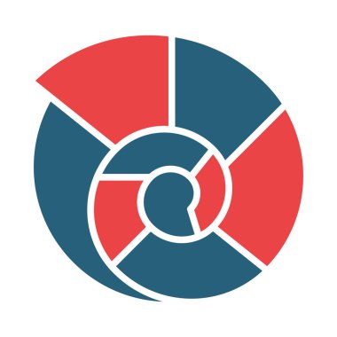 Kişisel ve ticari kullanım için Deniz Kabuğu Vektör Kabuğu İki Renk Simgesi Simgesi