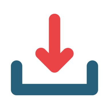 Kişisel ve ticari kullanım için Vektör Kabartma İki Renk Simgesi İndir