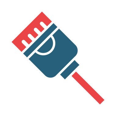 Kişisel ve ticari kullanım için ethernet Vektör Sembolü İki Renk Simgesi