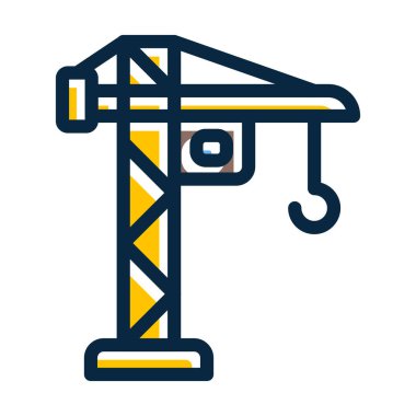 Turna Vektörü Kalın Çizgisi Kişisel ve Ticari Kullanım İçin Koyu Renk Simgeleri Dolduruldu