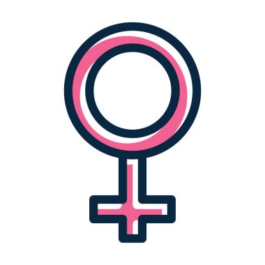 Kişisel ve Ticari Kullanım İçin Koyu Renk Simgeleri Doldurulmuş Erkek Vektör Kalın Çizgisi