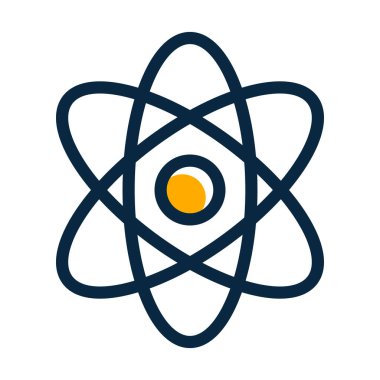 Kişisel ve ticari kullanım için Koyu Renk Simgelerini Doldurulmuş Kuantum Doku Vektörü Kalın Çizgisi