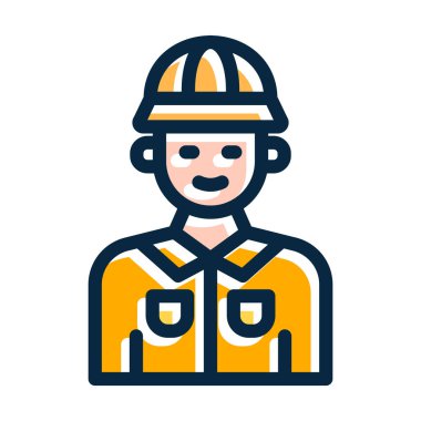 Arkeolog Vektör Kalın Çizgisi Koyu Renk Simgeleri Kişisel ve Ticari Kullanım İçin Dolduruldu