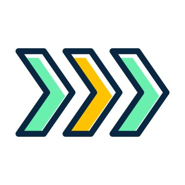 Kişisel ve Ticari Kullanım İçin Koyu Renk Simgeleri Doldurulmuş Ekmek Kırıntıları Kalın Çizgisi